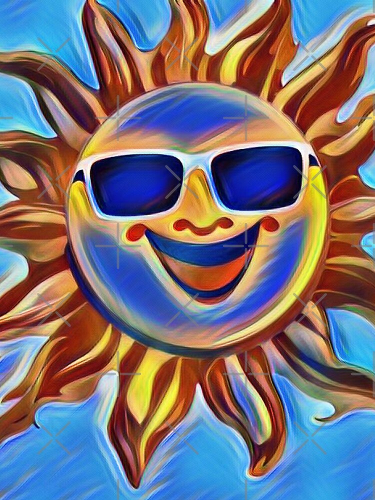 Watercolor Cool Mr Sun by TGAL2