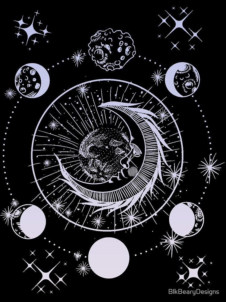 Mystical Moon Phases by BlkBearyDesigns