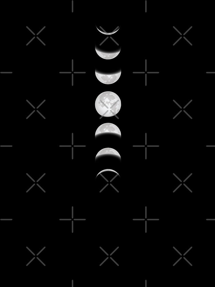Moon, phases of the moon by DerSenat