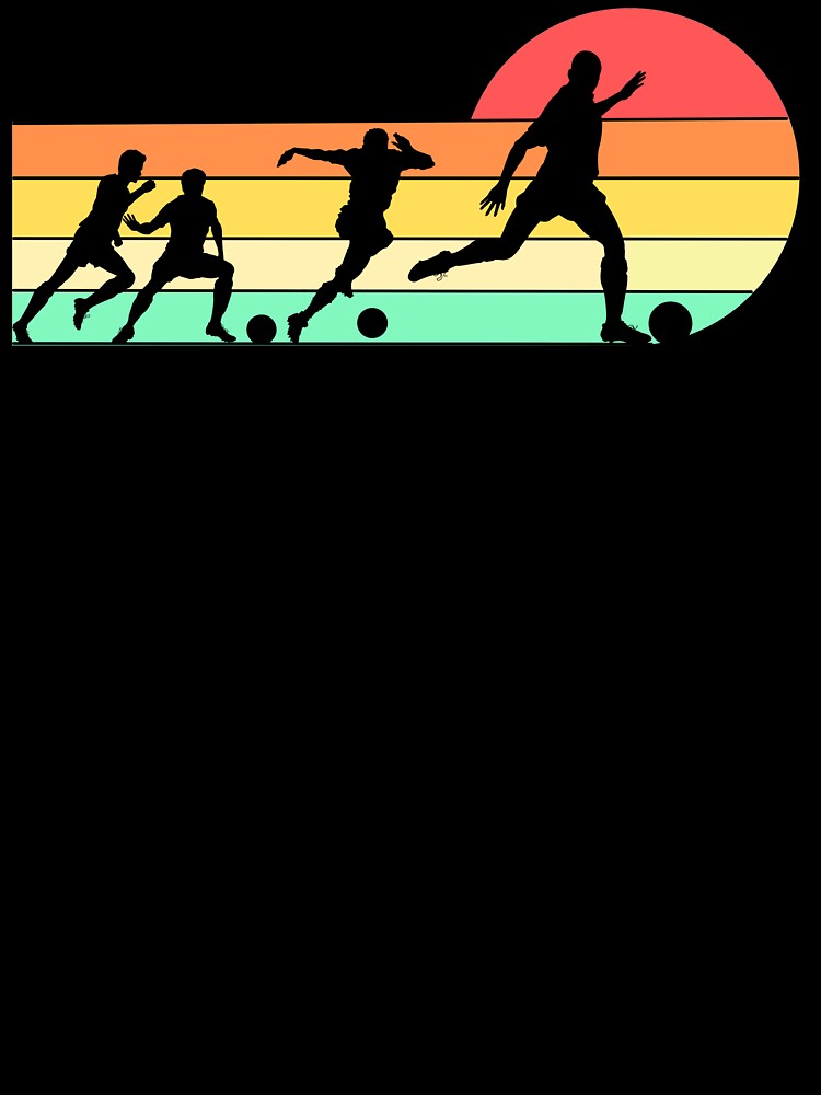 soccer retro sunset shirt by bonus24