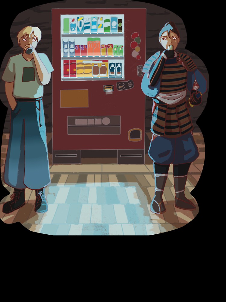 Vending Machine Meeting by ArtEggplant