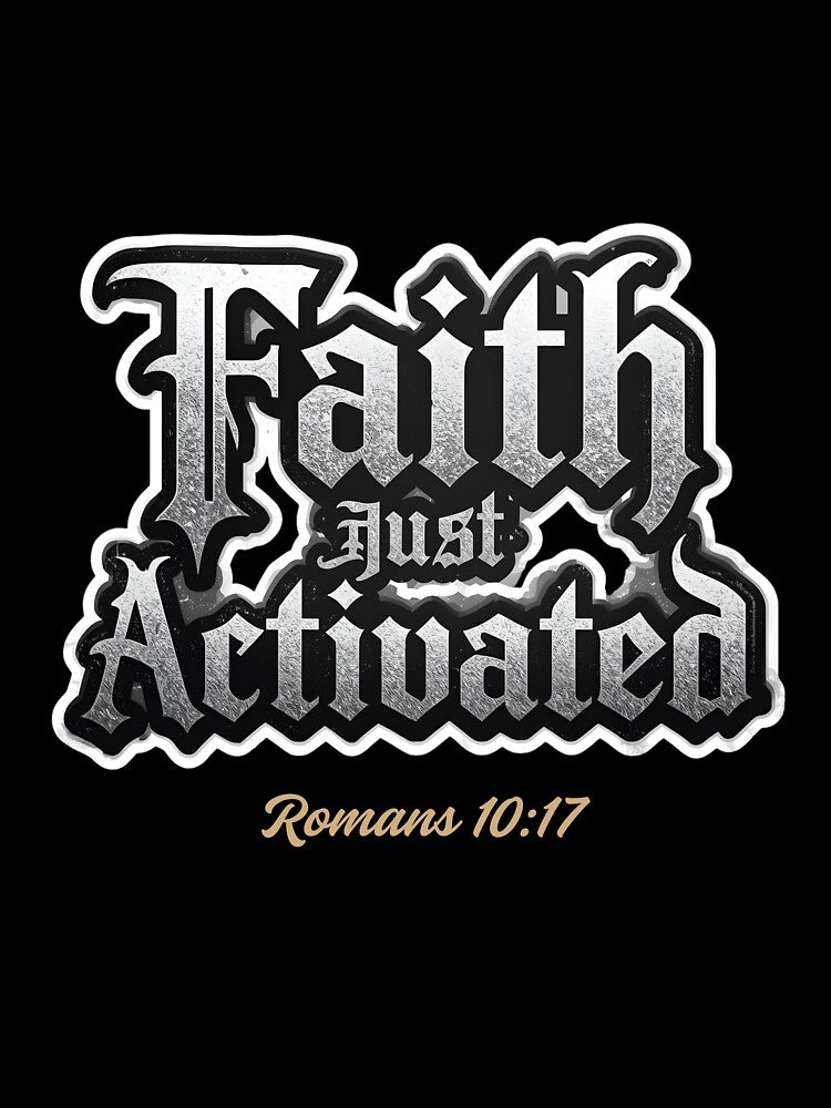 Faith Activated Tee – Inspirational Christian Shirt for Bold Faith Lifestyle by pngfaithstudio