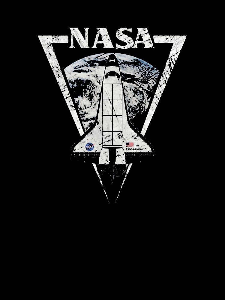Nasa Edeavour Triangular Insignia T-Shirt_1599734 by ZiraBooth