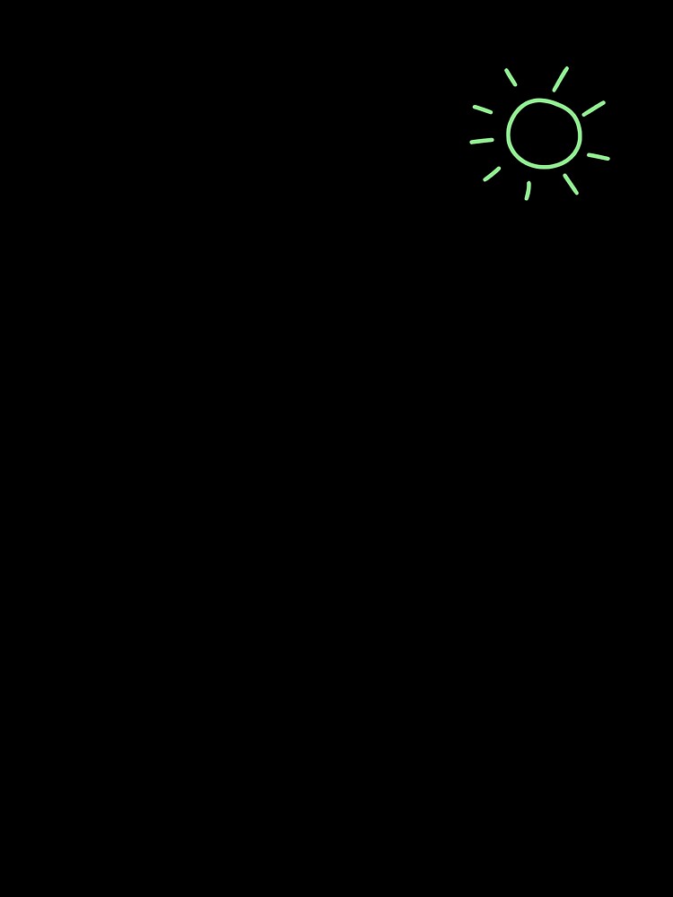 SIMPLE SUN (LIGHT GREEN) by Top10Designs