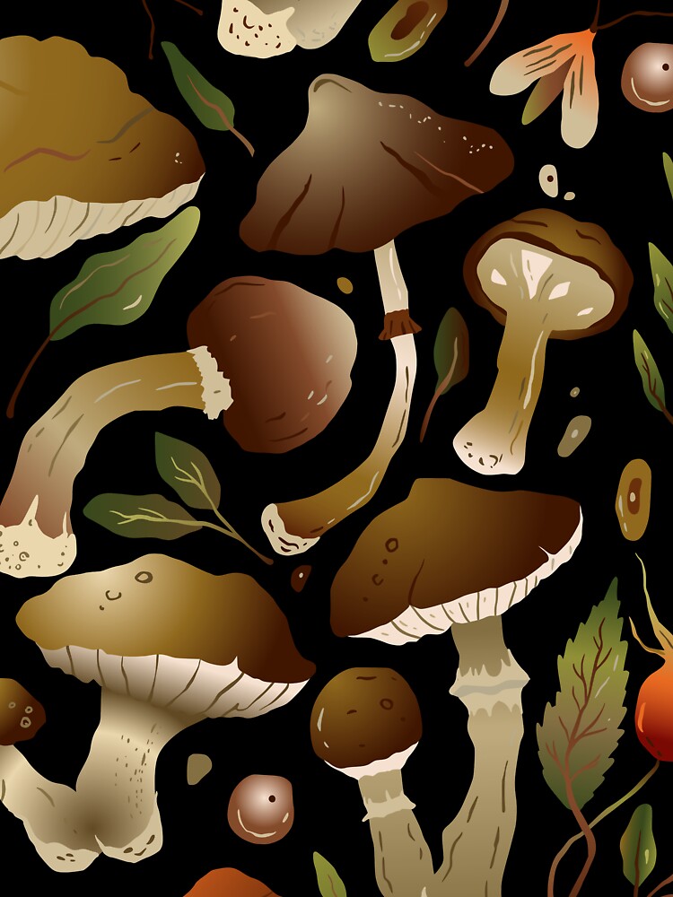 Mushroom Apron Pattern 3 by kyds