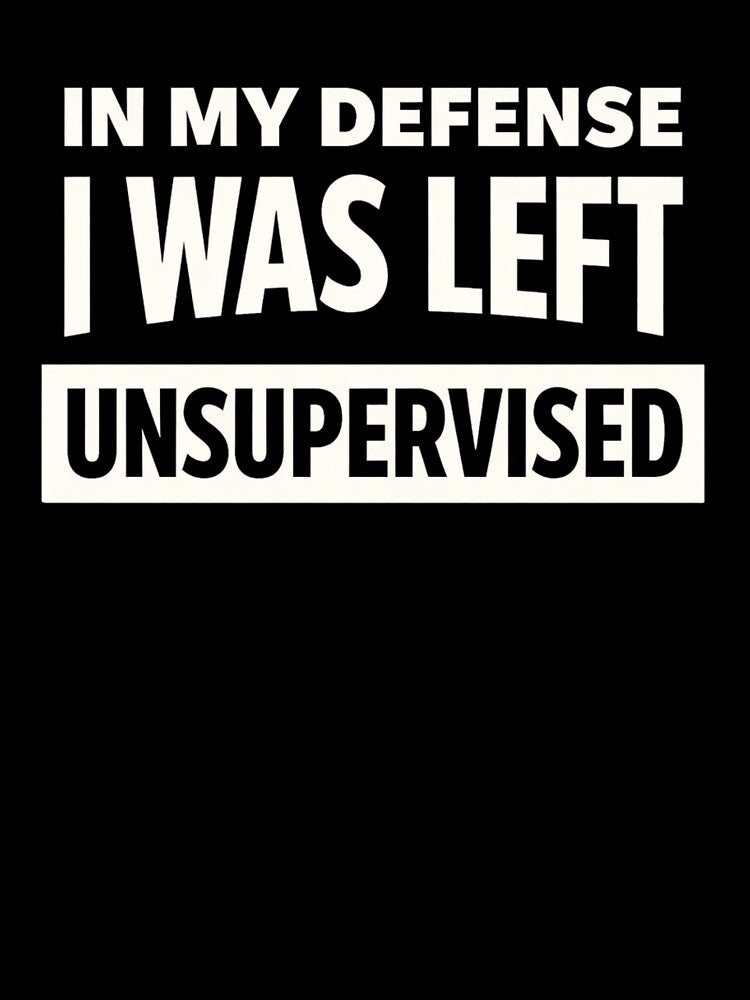 Funny In my defense i was left unsupervised Short Sleeve T-Shirt by Velinara