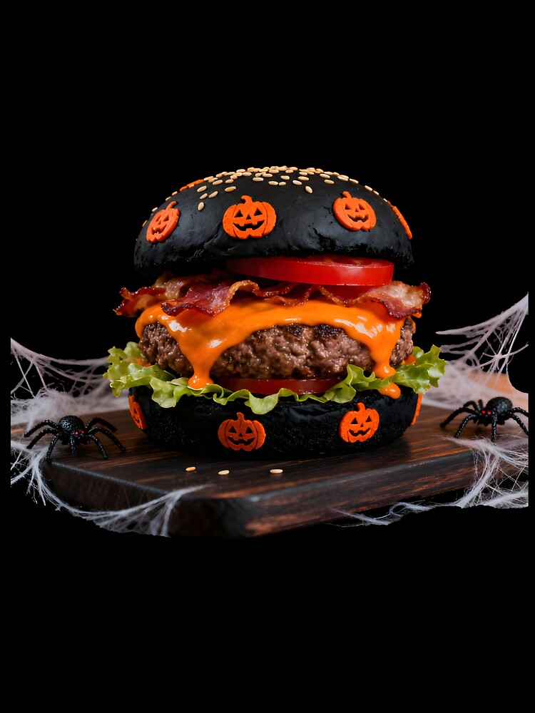 halloween burger by Uglyandcute