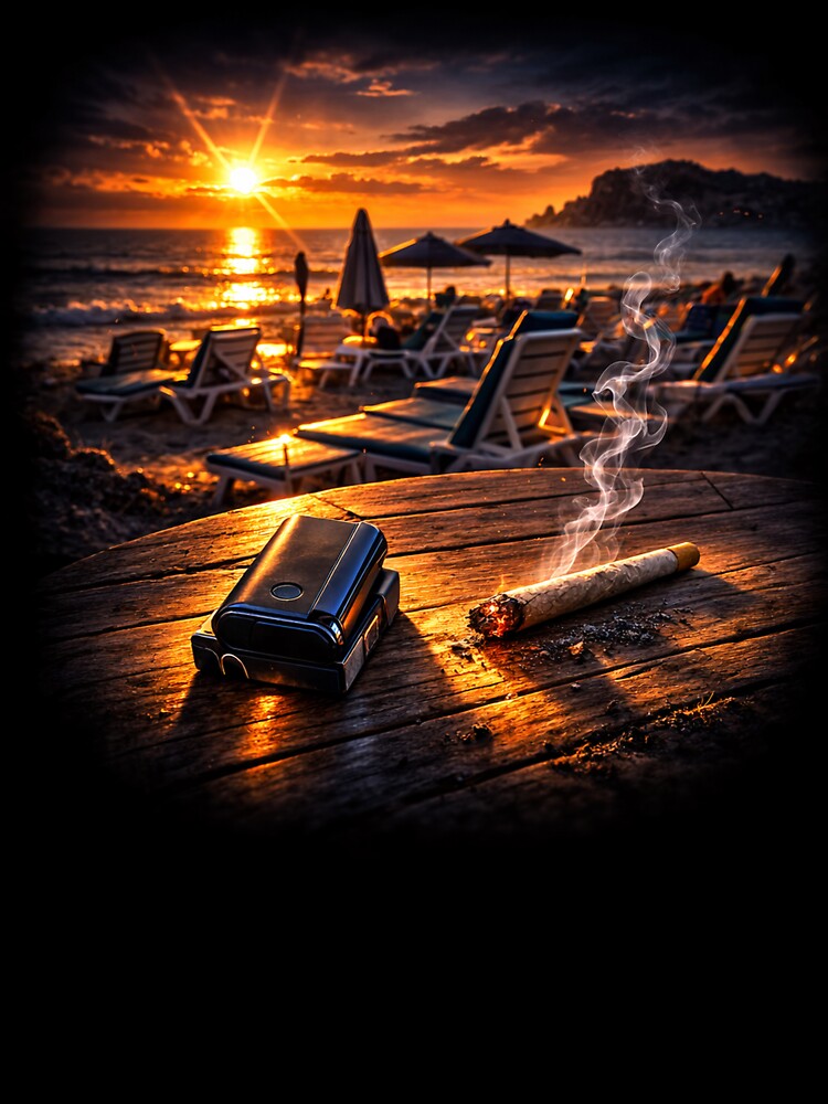 Sunset Chill Vibes Beach | Dark Cinematic Edition by WhyNotZuK
