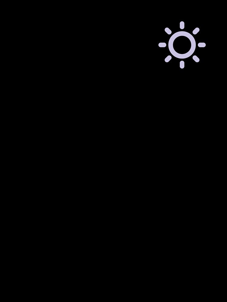 MINMALIST SUN (LIGHT PURPLE) by Top10Designs