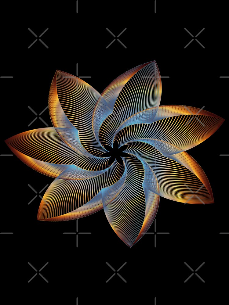 Golden Flower by customgiftstore