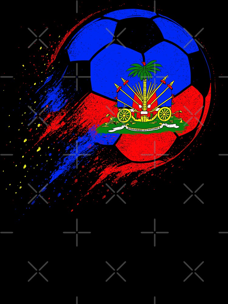 Haiti Soccer Haitian Flag Pride Soccer Player Football by NUMAcreations