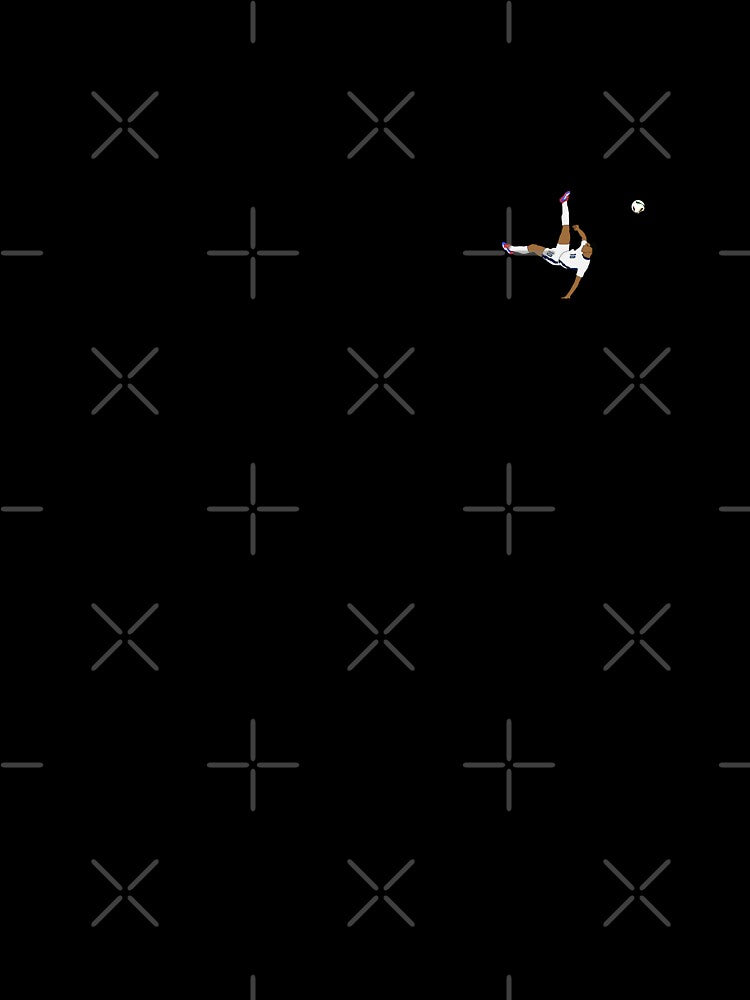 Jude Bellingham 10 Bicycle Kick Goal England Euros Minimalist by Hevding