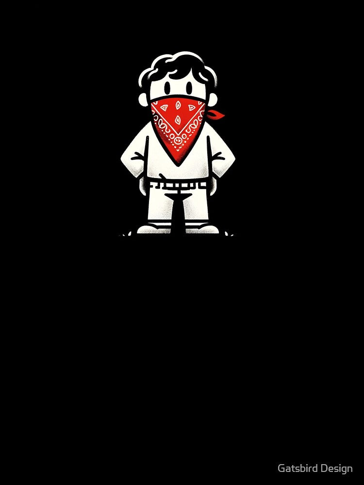 Blood Bandana: Unique T-Shirt Design for Edgy Style Statement by Gatsbird Design
