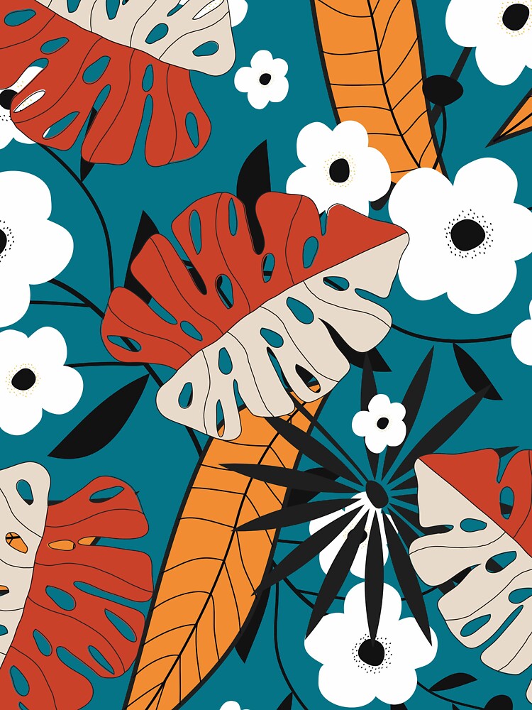 tropical floral by zaher97