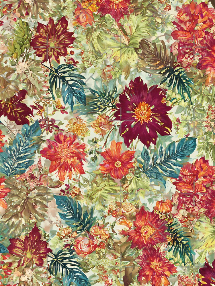 Emphasis Botanical Floral Pattern by SeamPix