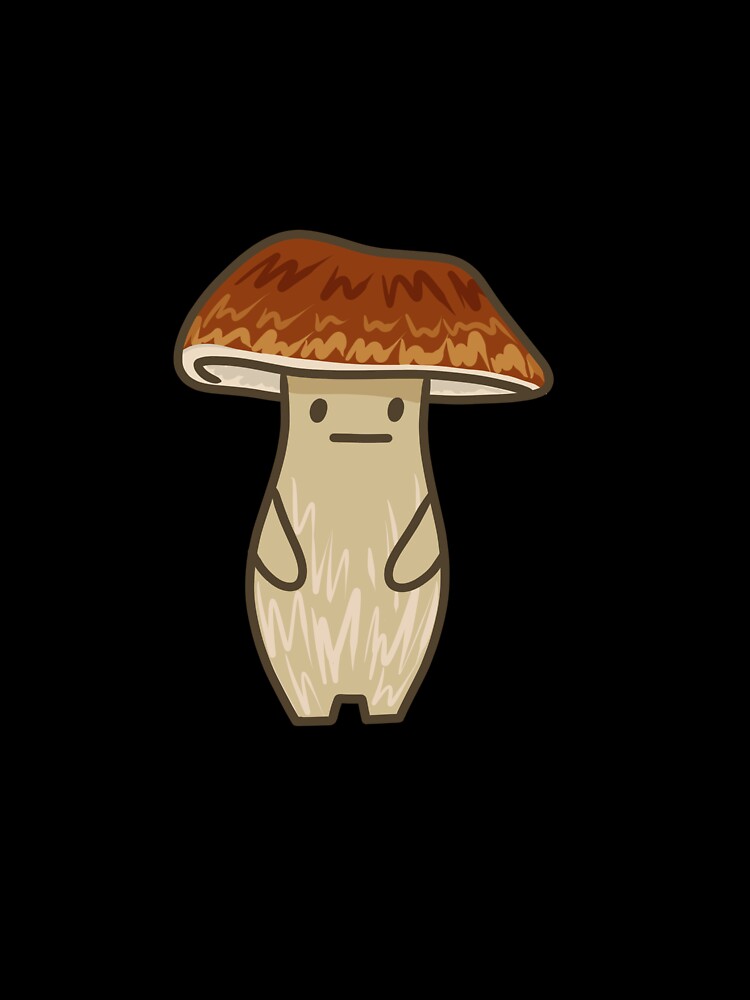Kawaii Porcini Mushroom by kabocha-chan