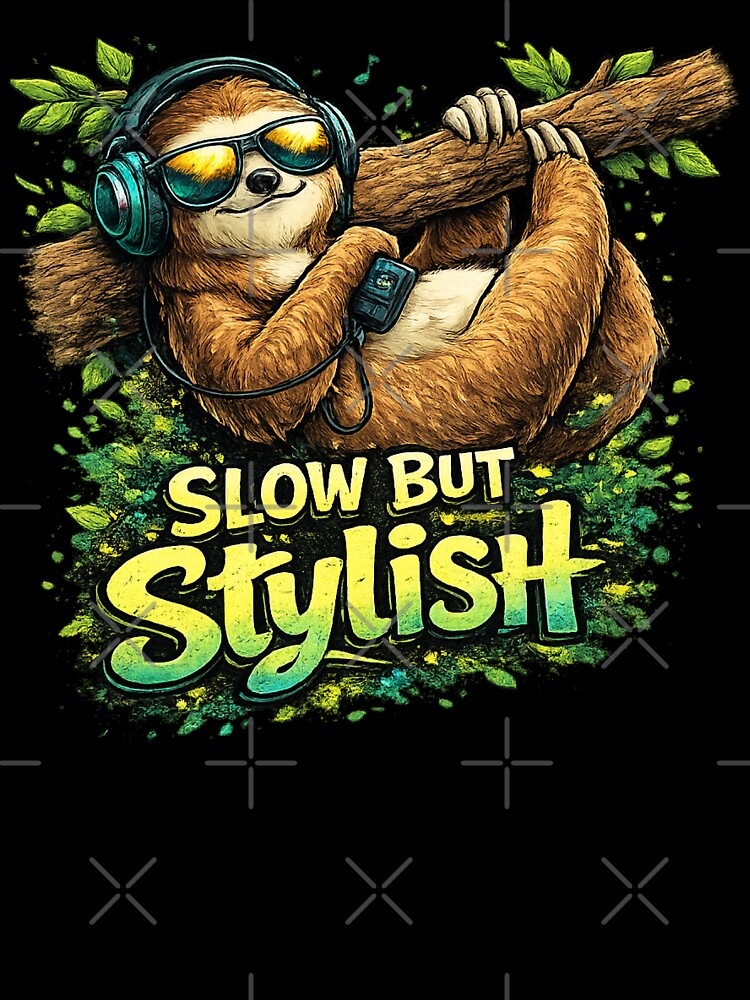 Slow But Stylish Sloth by UnicornDreamers