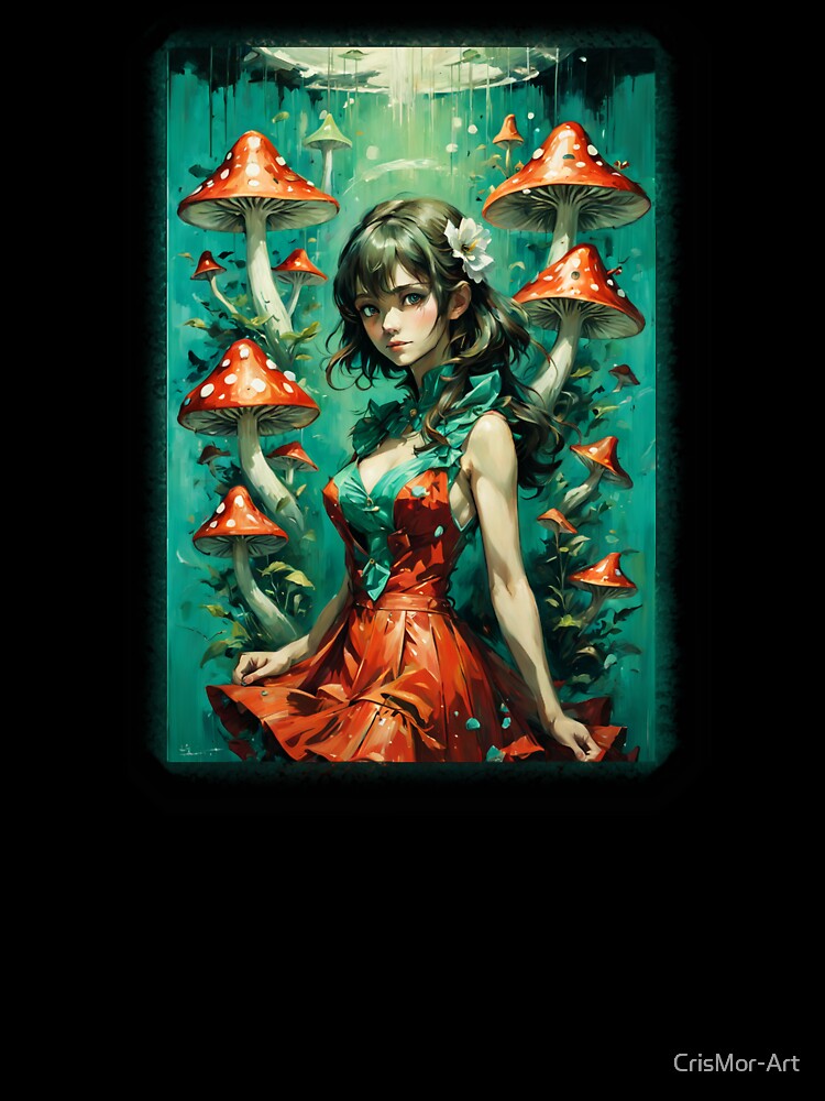 AMANITA MUSCARIA, CONSCIOUSNESS MUSHROOM, CrisMor-Art by CrisMor-Art