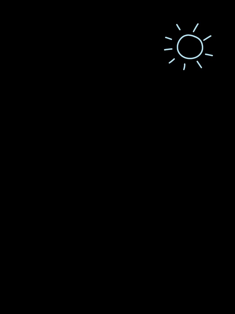 SIMPLE SUN (LIGHT BLUE) by Top10Designs
