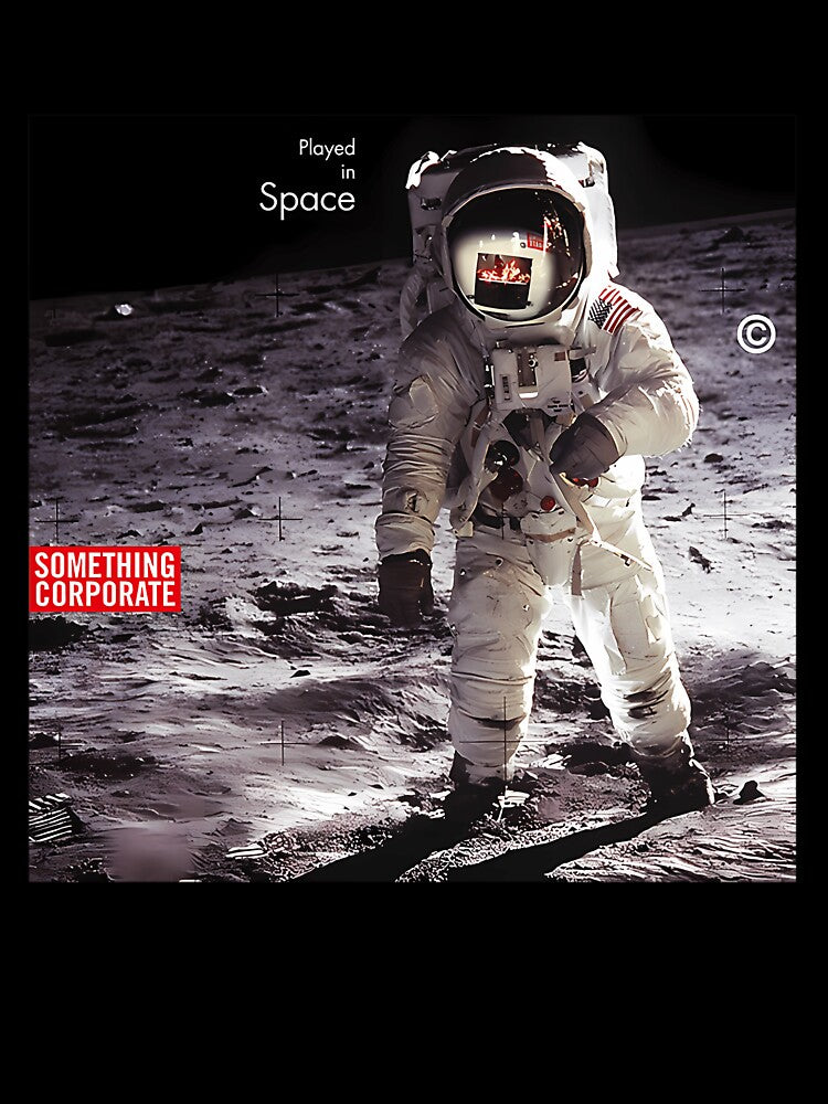 Played In Space Something Corporate by Beard-Man-Tees