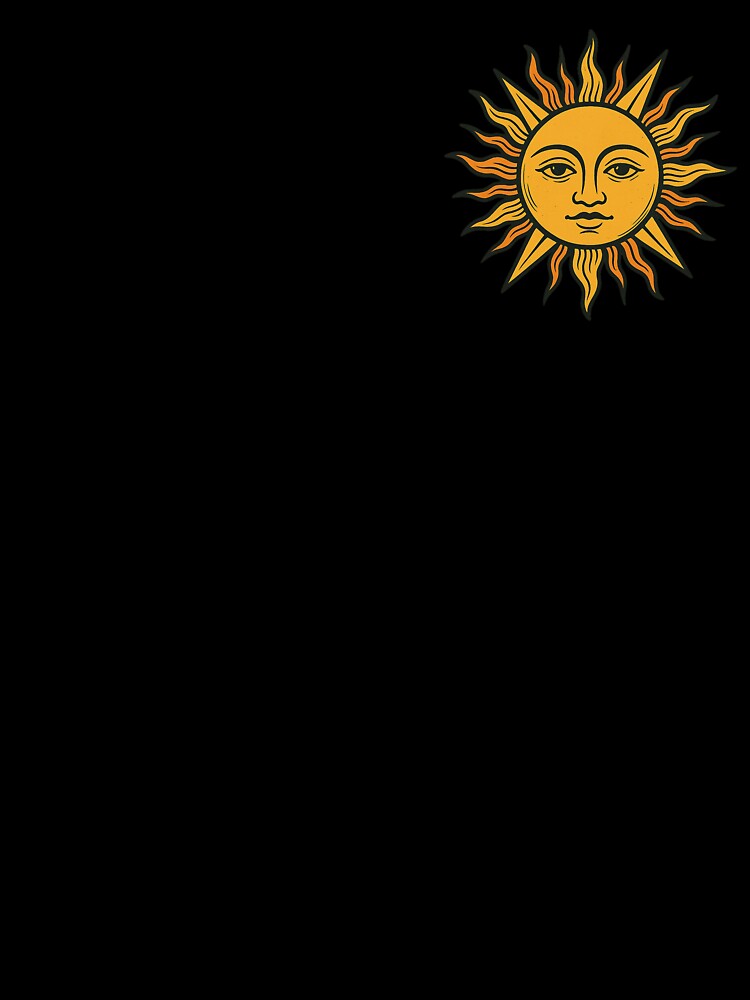 Sun Face by Ink & Loop