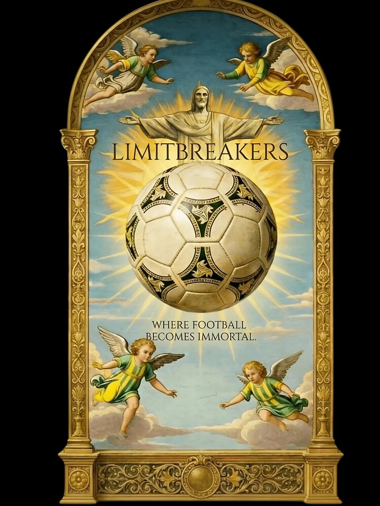 Sacred Brazil Football T-shirt by LIMITSBREAKERS