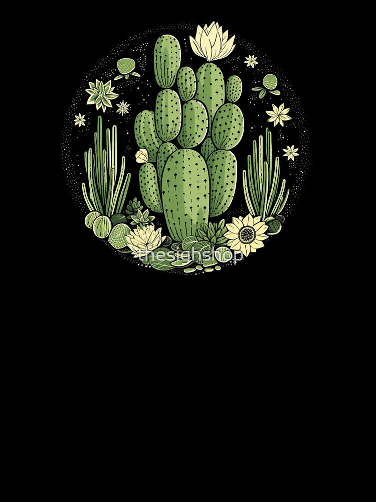 Cute Green Cactus Design by thesighshop