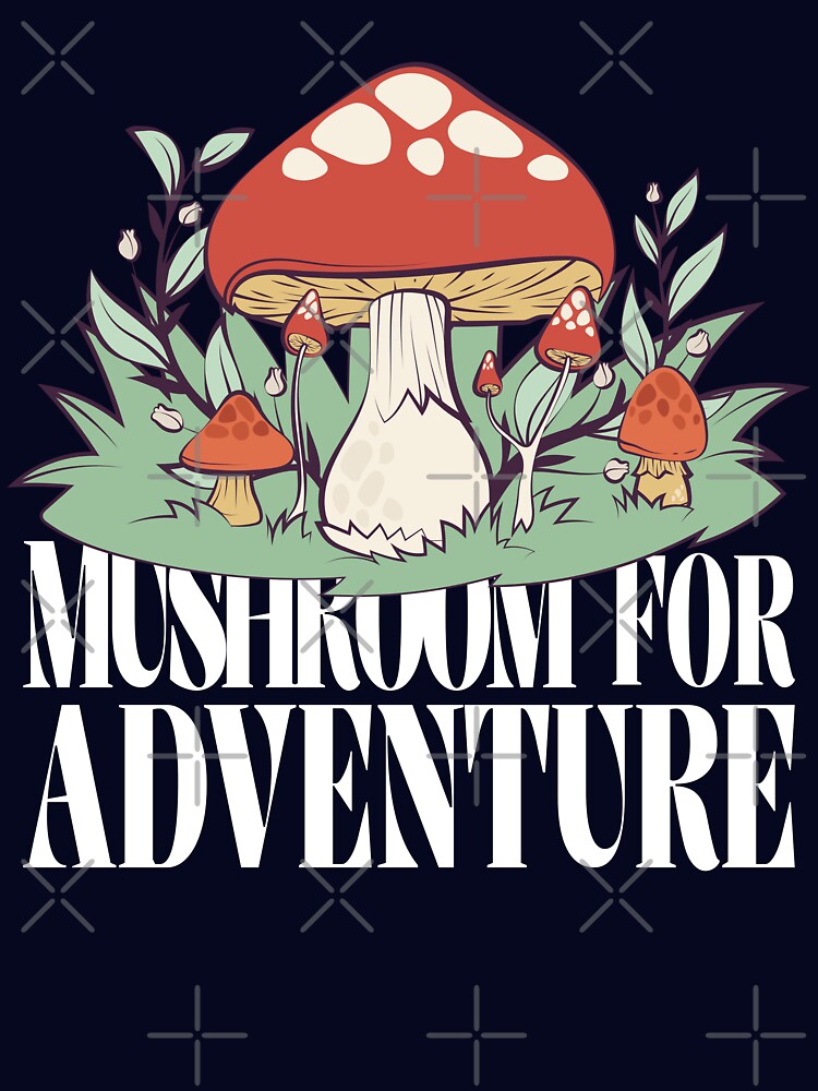 Mushroom for Adventure – Cute Woodland Mushroom Illustration for Nature Lovers by UI Expert