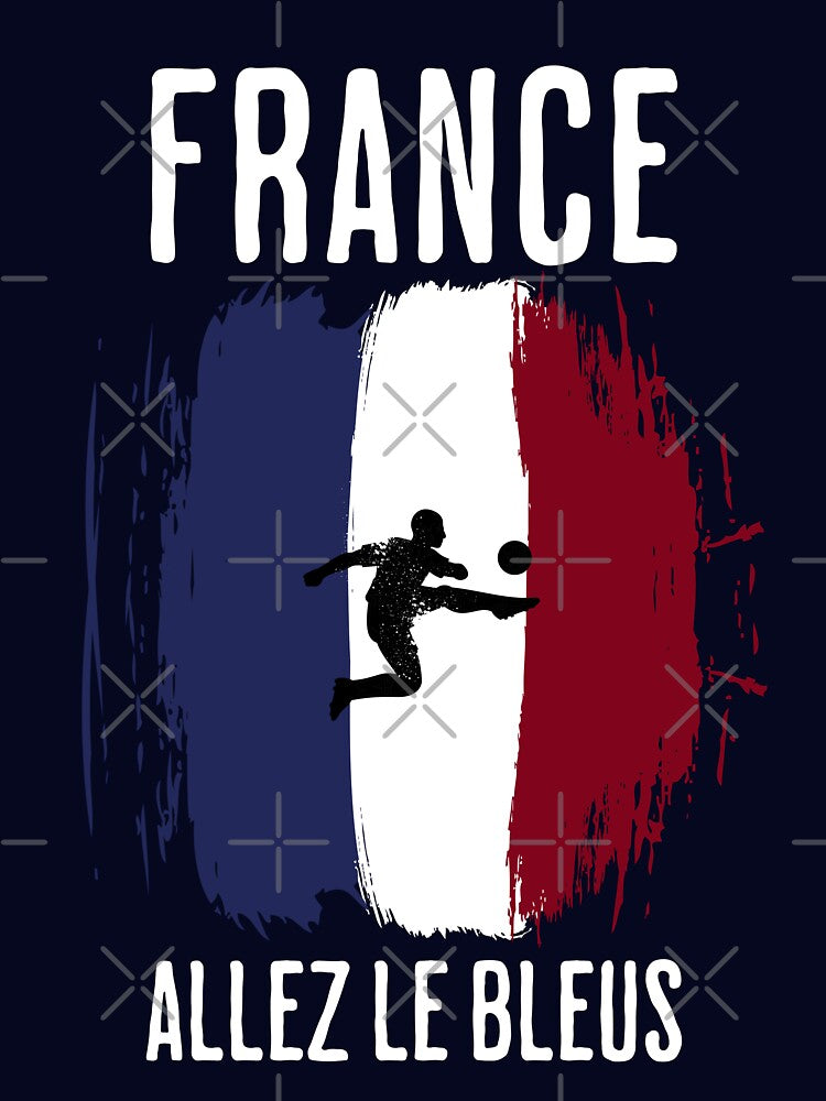 France Soccer Support For Men Men Women Vintage by JooArtPrints  ★★★★★
