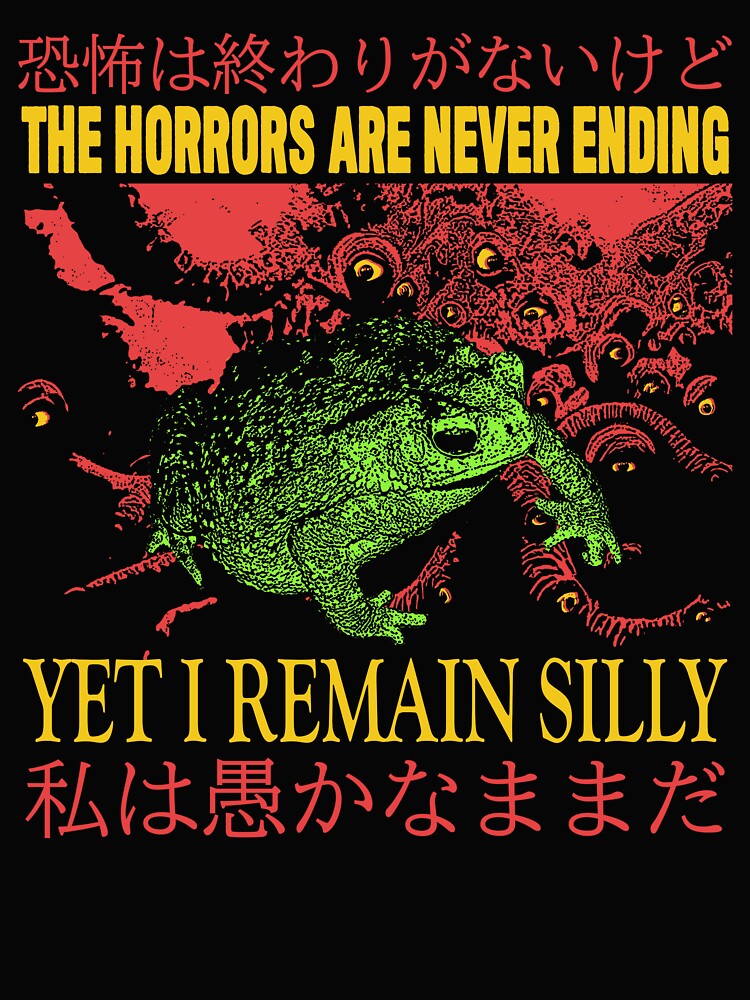 The Horrors Japanese Vintage Frog by VintageMedatsu