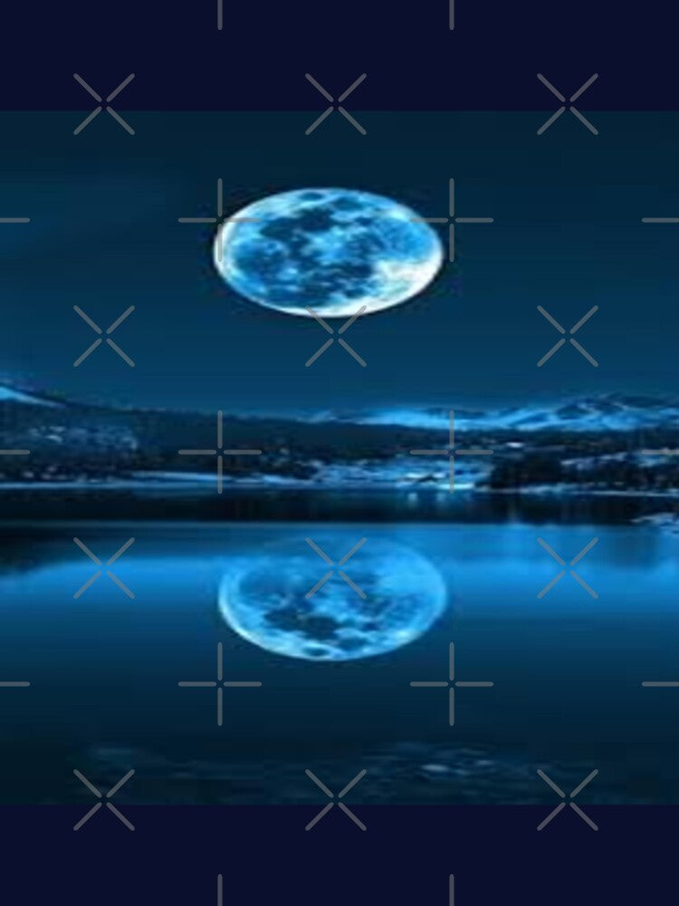 Blue Nitht Moon Desing by Sameer Shrivastava