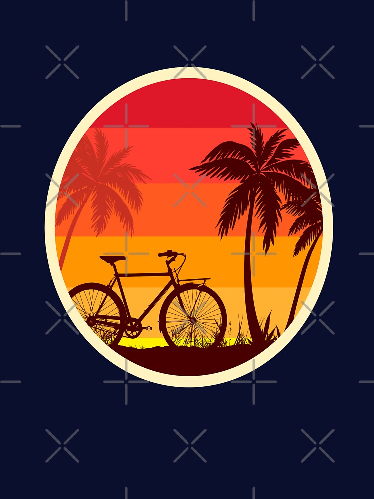 sunset with bike by HugeBang