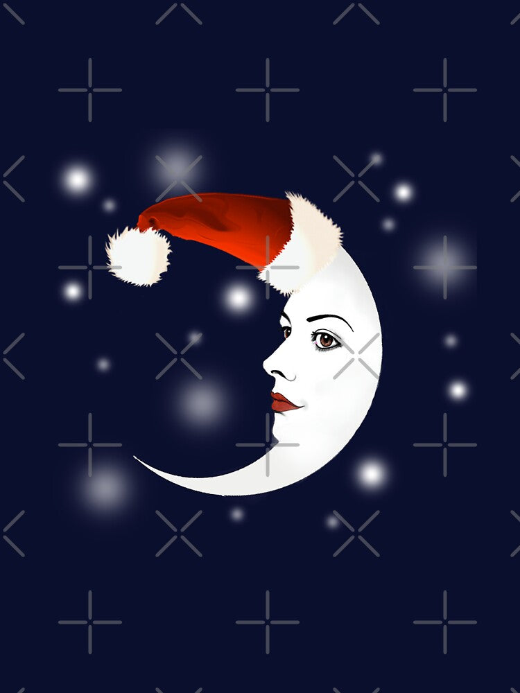 Yule/Christmas Moon by Lelibeth