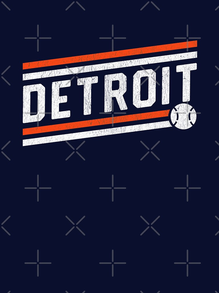 Cool Detroit Baseball Home Run by toutwearapparel