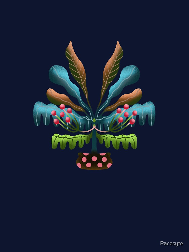 Botanical symmetry  composition number six by Pacesyte
