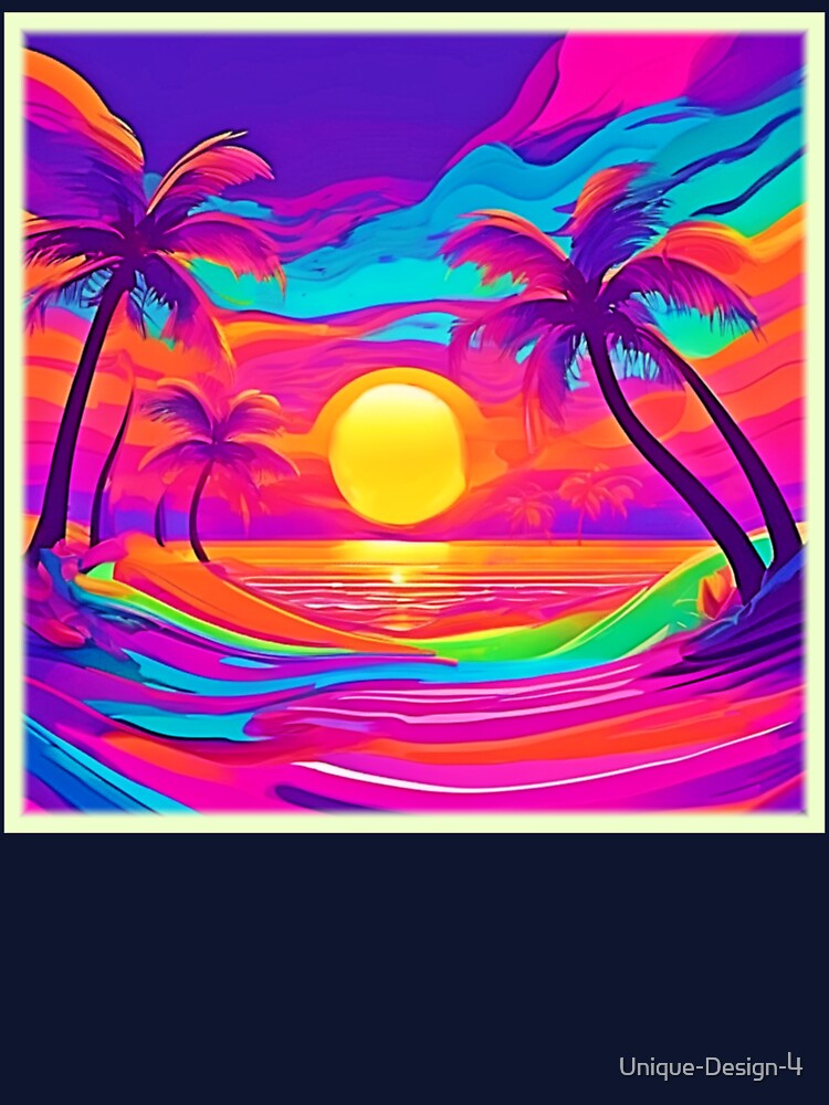 Blue and Orange Sunset by Health And Fitness Posts e-Store
