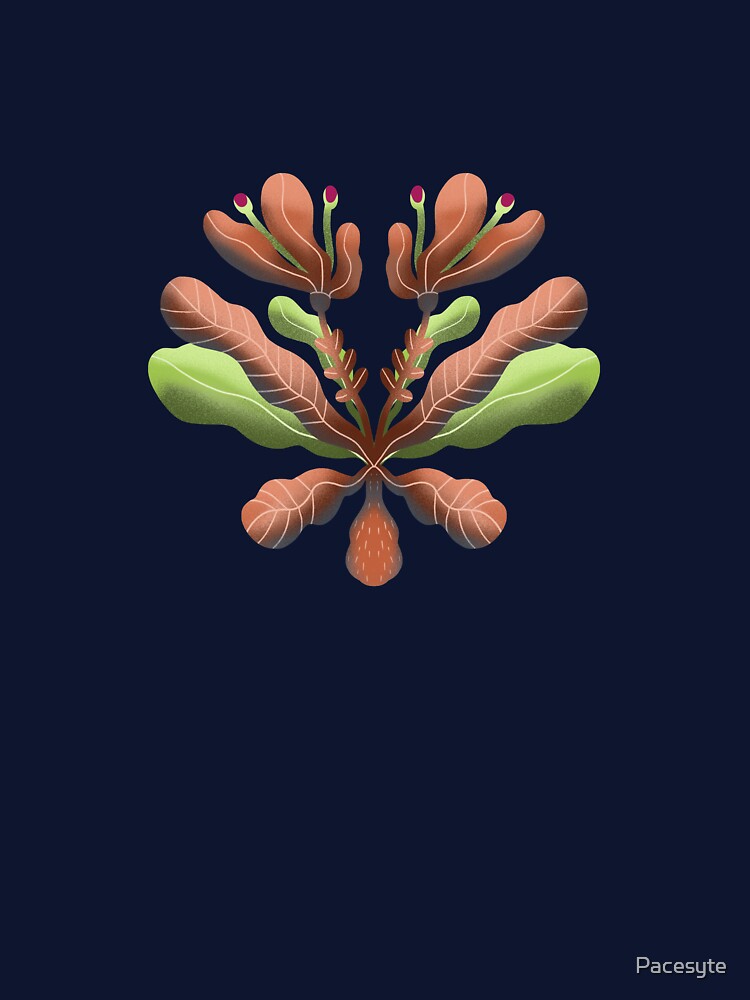 Botanical symmetry  composition  number four by Pacesyte