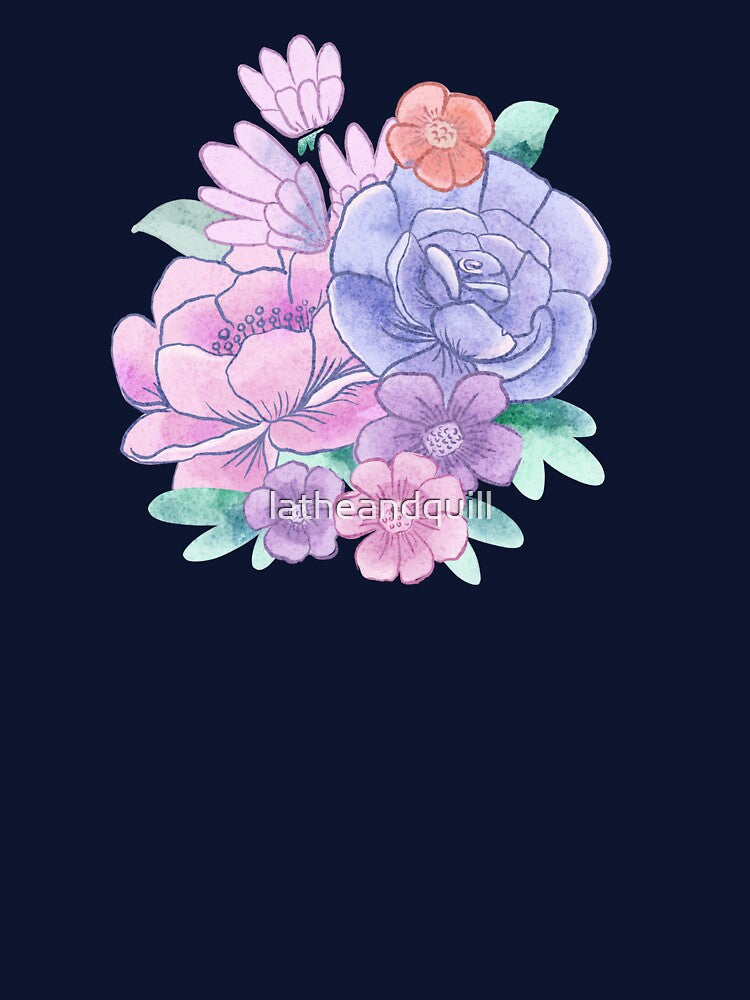 90s Floral Overload by latheandquill