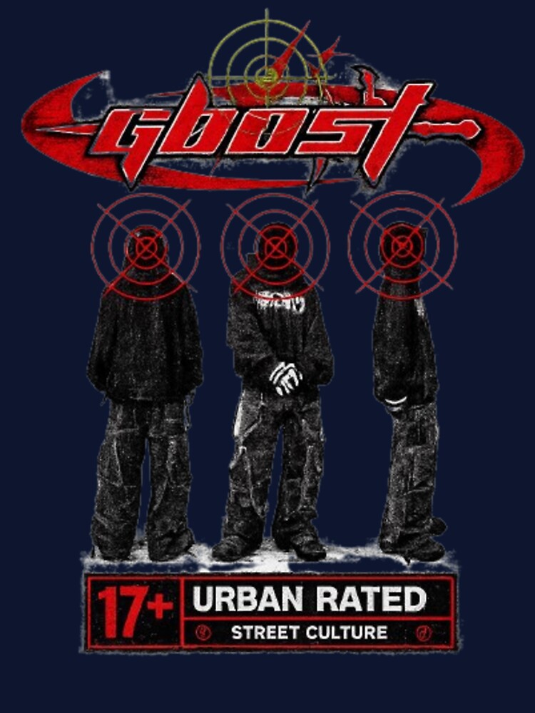 GØST Urban Rated 17+ Street Culture – Dark Underground Streetwear Graphic by KatieStores77