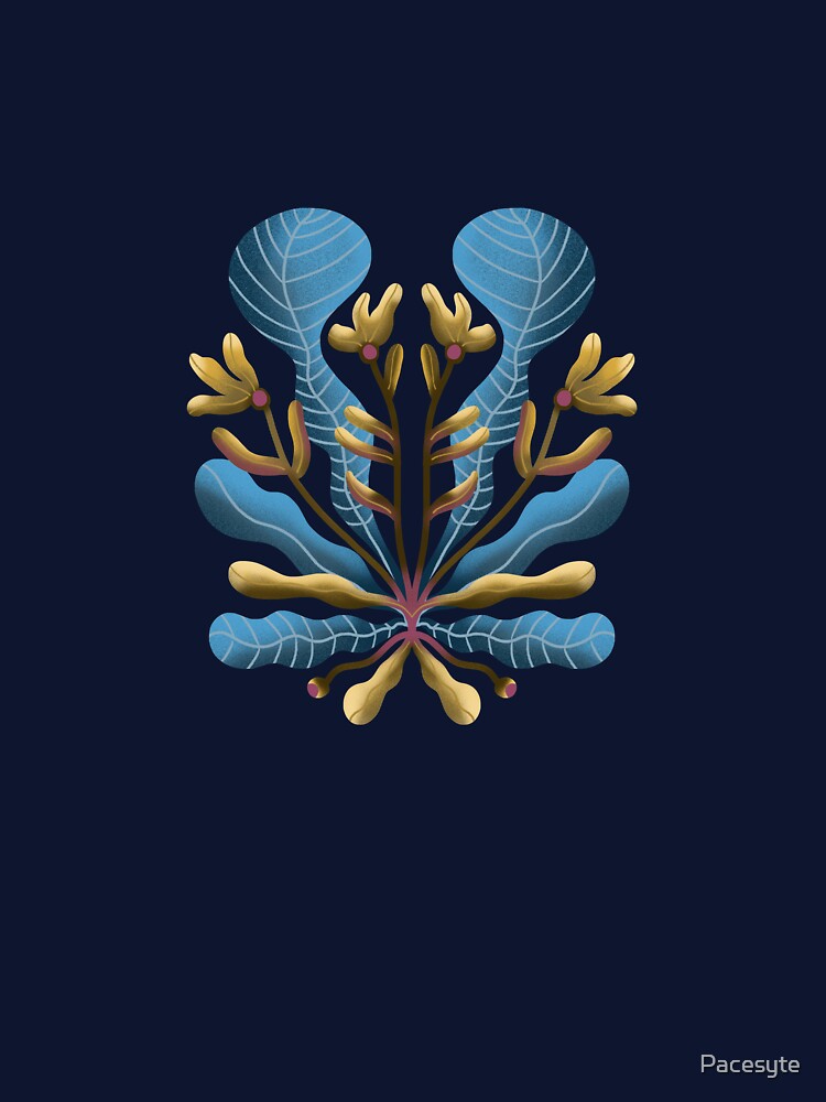 Botanical symmetry  composition  number five by Pacesyte