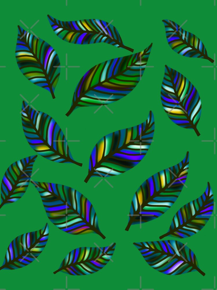 Emerald Prism Leaf by Beautyheavenart