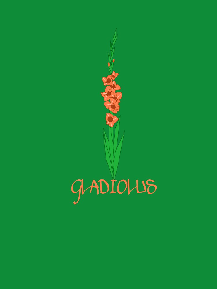 Gladiolus flower by Archanarts