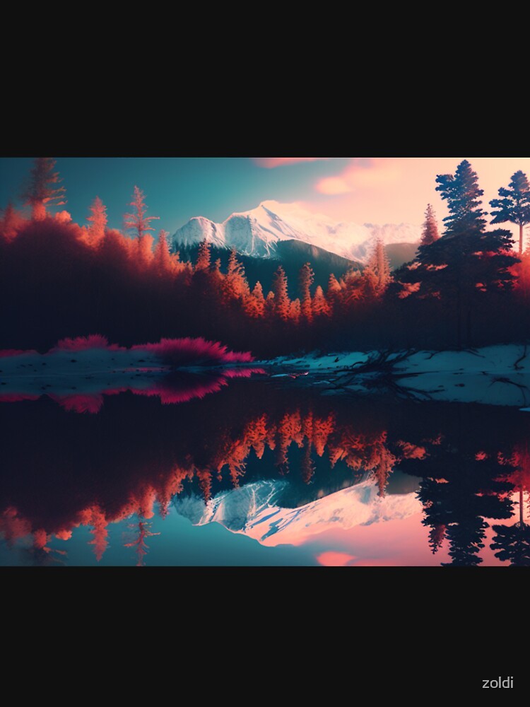 Sunset Landscape design by zoldi