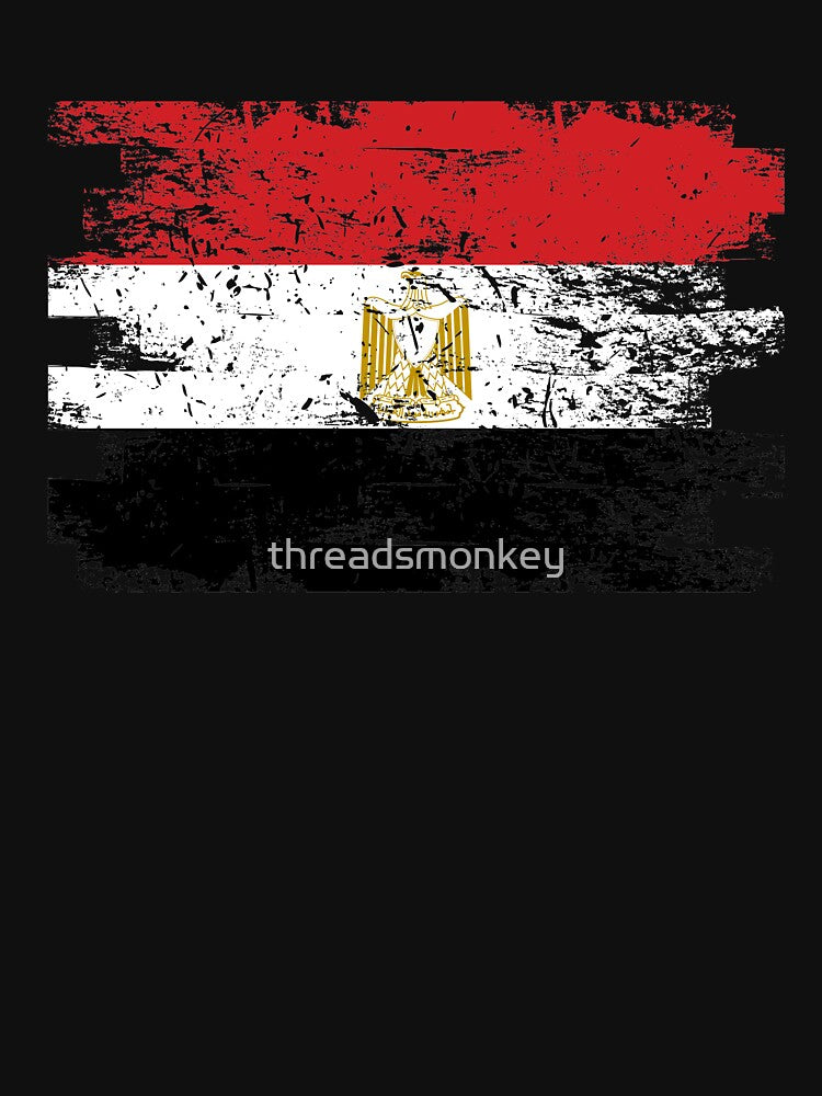 Egypt Shirt Gift Country Flag Patriotic Travel Africa Light by threadsmonkey