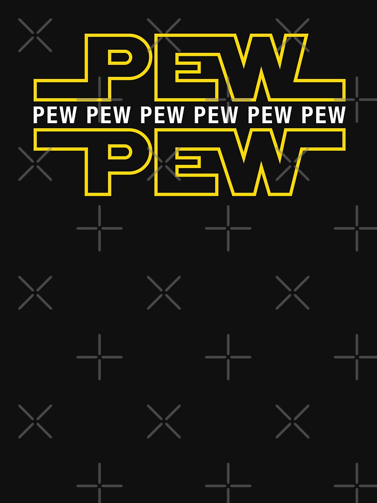 Pew Pew Pew by Candywrap Studio