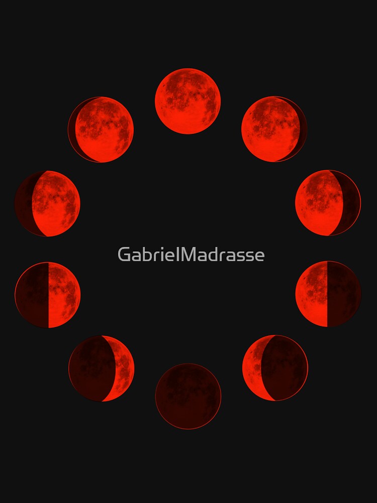 Moon phases by GabrielMadrasse
