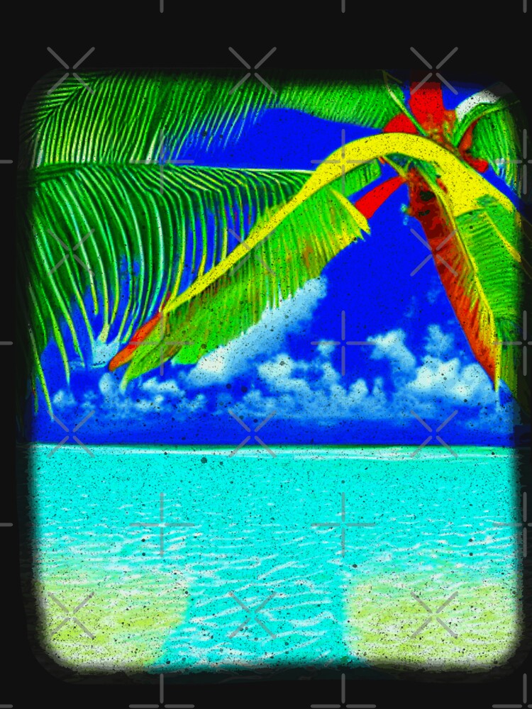 Tropical Island Art - Beach Of The Day by Sun Sand & Sea Art