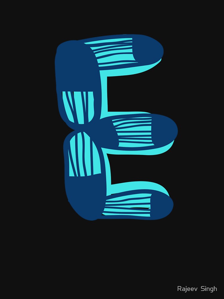 Initial Monogram E by Rajeev  Singh