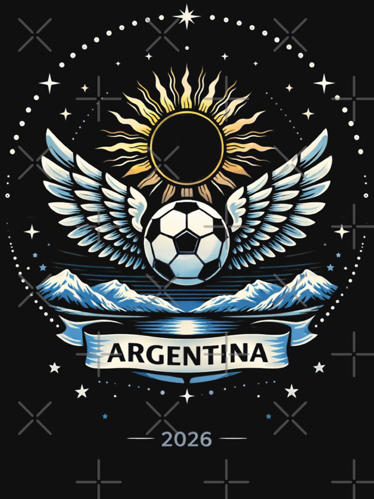 Argentina World Cup 2026 Shirt – Argentina Soccer Fans Design, Football Supporters Tee, Argentina Jersey Style Graphic by Inner Flame Studio