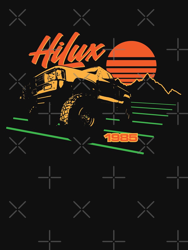 Toyota Hilux Retro Sunset by 6thGear